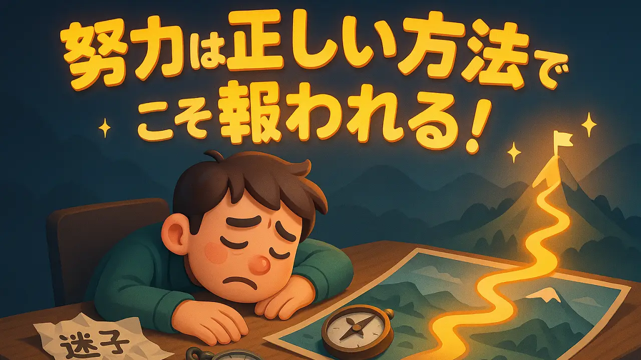 気合では突破できない壁、私も全力でぶつかりました